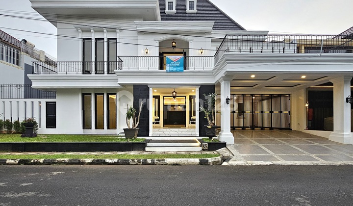 Rumah Mewah Classic Private Pool Dalam Cluster Bintaro Jaya