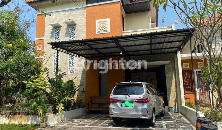 RUMAH MEWAH DUA LANTAI HOOK SANGAT STRATEGIS DI BERANDA BALI BSB CLUSTER SANUR SEMARANG 1