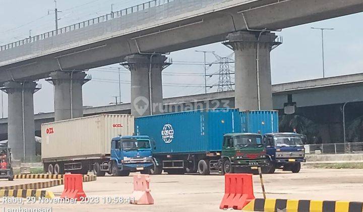 Tanah Cocok Untuk Logistik Lokasi Strategis di Tambun Bekasi
 2