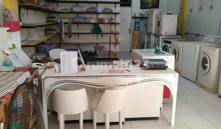 EX LAUNDRY NIRWANA EXECUTIVE SHOPHOUSE IN SURABAYA WITH FRONT PARKING, SPACIOUS