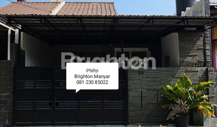 RUMAH 1 LANTAI AREA RUNGKUT, MEDOKAN, MEDAYU, NIRWANA EKSESKUTIF, DEKAT UPN, OERR