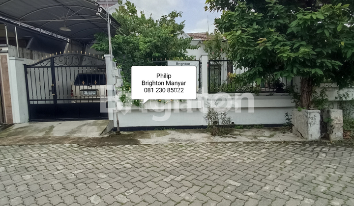 VILLA KALIJUDAN, 1 LT, DEKAT JALAN DHARMA HUSADA, ONE GATE