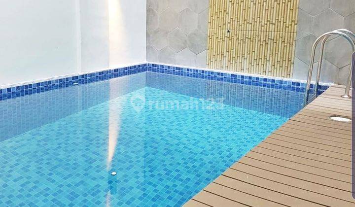 Rumah Murah 3 Lantai + Privat Swimingpool Daerah Taman Ratu Rm150 1