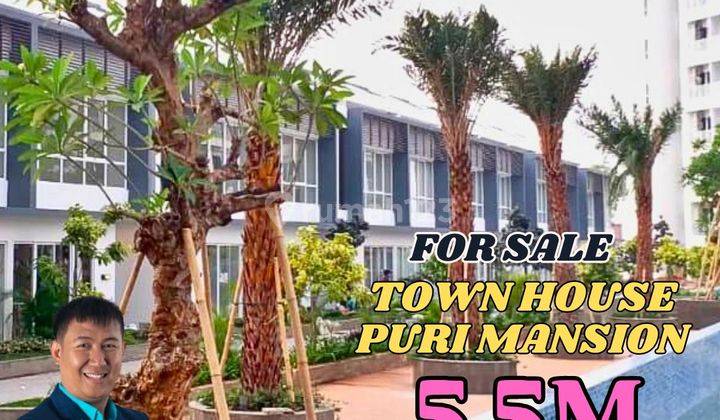 Town House Puri Mansion 2lt Jual Cepat Unit Siap Huni Rm290 1