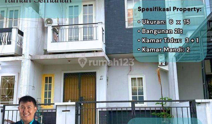 Rumah Bagus 2lt Siap Huni Taman Semanan Dekat Taman Rm280 1