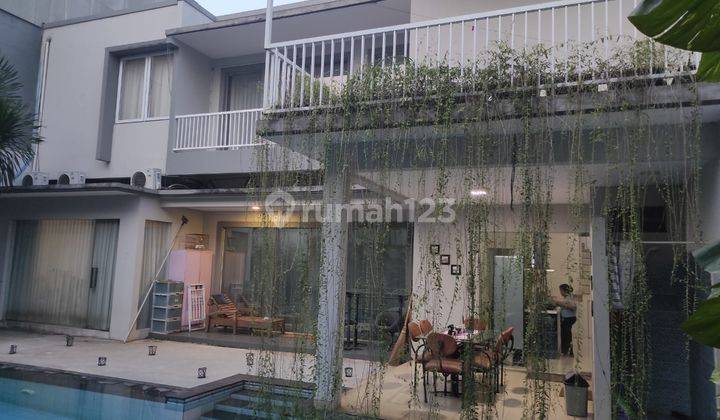 Rumah Bagus Villa Arteri Kelapa Dua Konsep Villa Bali Rm317 2