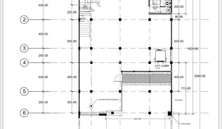 Dijual Gedung Kantor Jalan Sultan Hasanuddin Medan Baru 2