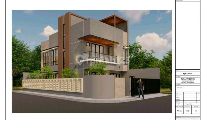 Di Jual Rumah Bagus Di Villa Meruya  2