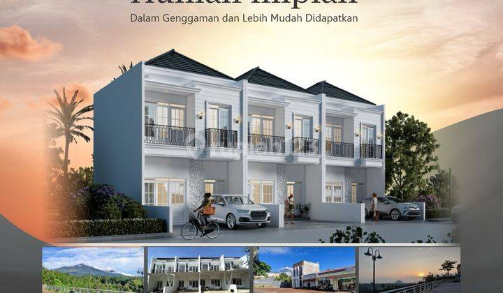 Rumah 2 Lantai Baru SHM di Kelilingi Wisata,strategis Dp.0 1