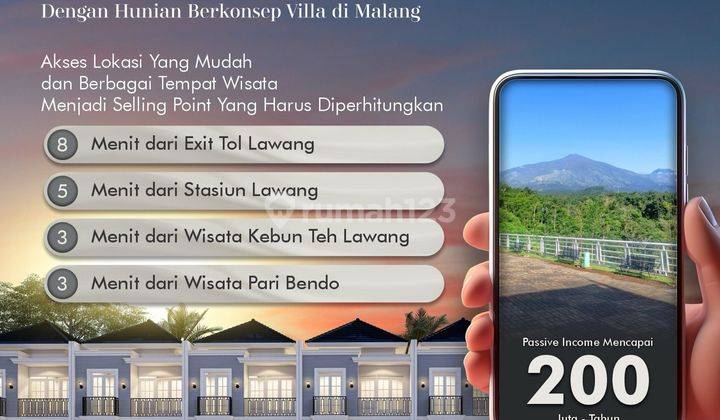 Rumah 2 Lantai Baru Free Full Furnished SHM Strategis Dan Terlaris Segera Hubungi Kami  2