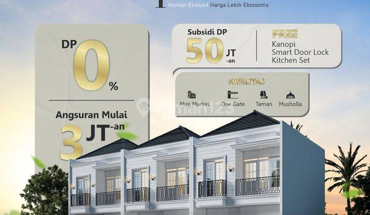 Rumah 2 Lantai Baru Full Furnished SHM Ready Unit Terbatas 1