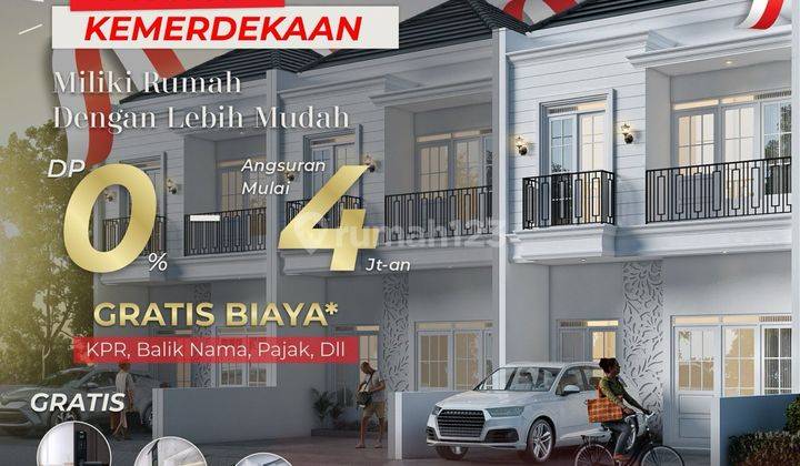 Dijual Rumah Ready Unit Area Wisata, 2 Lantai Tipe 65 SHM 3KT 2KM, Promo Agustus Dp 0 Free All Biaya 1