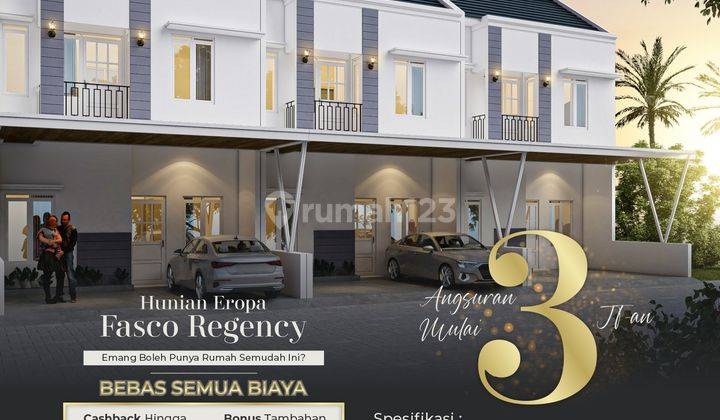 Fasco Regency, Hunian 600jt an 2 Lantai Siap Huni 1