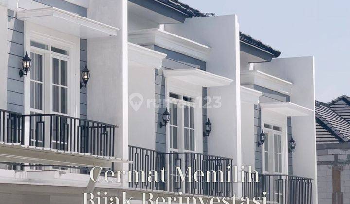 Rumah Modern 2 Lantai Baru Full Furnished SHM Dp.0 1