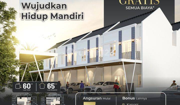 Rumah Minimalis Strategis 2 Lantai 600jt an  2