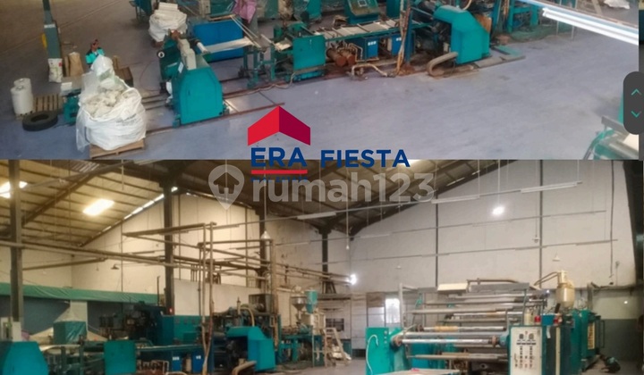 DIJUAL PABRIK DENGAN ATAU TANPA MESIN JALAN SALEMBARAN DADAP