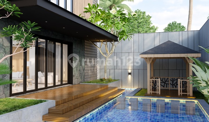 Rumah Baru Di Hoek Ada Swimming Pool Harga Termurah Di Icon Bsd 