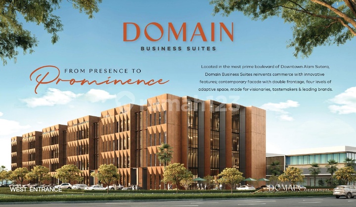 Prime Location Satu Satunya Di Alam Sutera Domain Business Suites