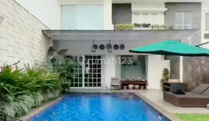 Dijual Rumah Duren Tiga Buncit Ada Swimming Pool Jakarta Selatan 1