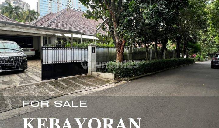 Rumah Hadap Taman Martimbang Kebayoran Baru 1