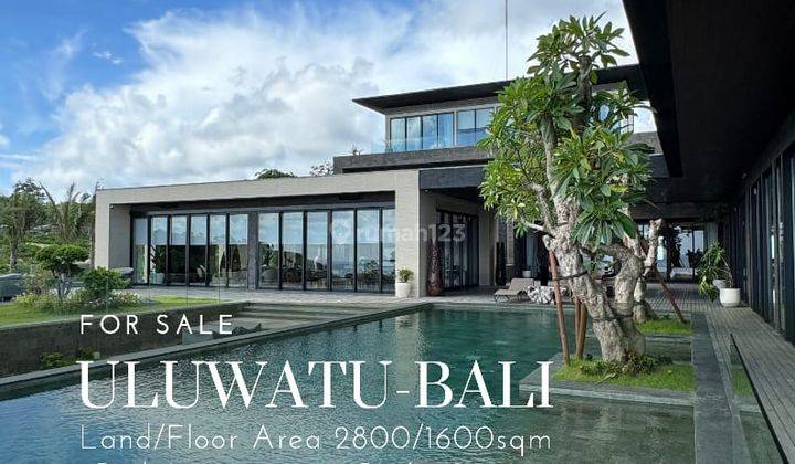  Villa Uluwatu With Luxurious Ocean View Furnished Freehold 1