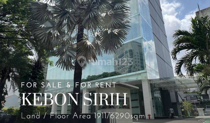 Jual Gedung Kantor Kebon Sirih 10 Lantai + Basement 1