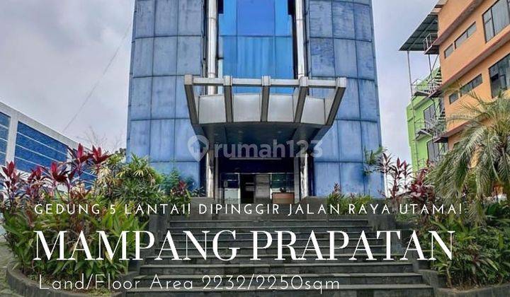 Gedung 5 Lantai Mampang Prapatan Cocok Untuk Bank, Kantor, Ritel 1