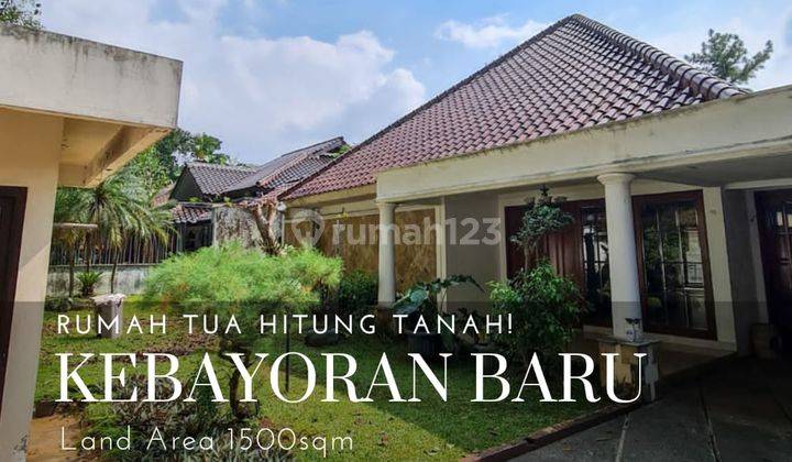 Rumah Hitung Tanah di Lokasi Prime Elite Blok M, Panglima Polim 1