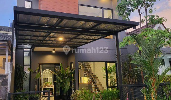 Rumah Baru 2 Lantai Konsep Modern di Nusaloka BSD 1