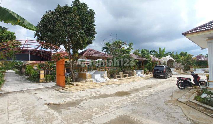 Rumah Dan Usaha Kolam Renang Dijual di Jl. Rawa Indah Pekanbaru 2