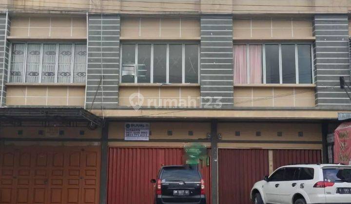 Ruko 2 Lantai Full Keramik Dijual di Jl. Taskurun Pekanbaru 1