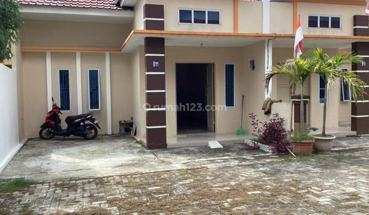 Rumah Cluster Siap Huni Dijual di Jl. Satria Dekat Arengka Pekanbaru 1