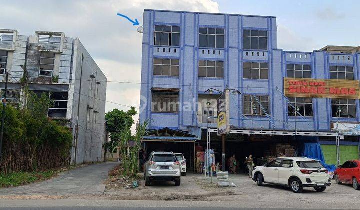 Ruko 4 Lantai Full Keramik Dijual di Jl.harapan Raya Dekat Alam Mayang Pekanbaru 1