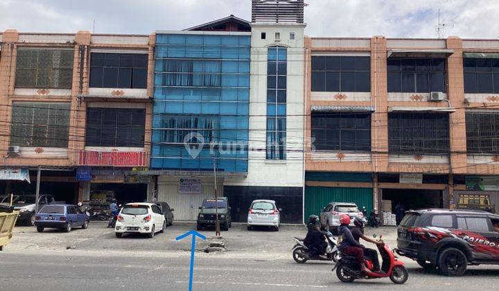 Ruko 3 Lantai Gandeng 2 Full Keramik Dijual di Jl.harapan Raya Pekanbaru 1