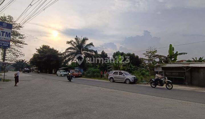 Tanah Kosong Disamping Jalan Dijual di Jl. Lintas Timur Pekanbaru 2