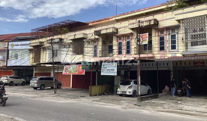 2-Story Shop House for Rent on Jl. Kulim Tampan Pekanbaru