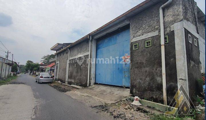 Dijual Gudang Strategis Zona Industri,lokasi Telukan Sukoharjo 500m2,BU  2