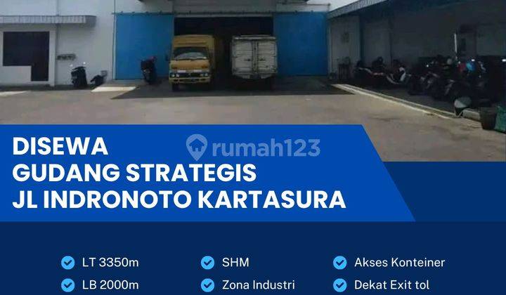 Disewakan Gudang Strategis Industri 3350m2 Lokasi Kartasura,sukoharjo 1