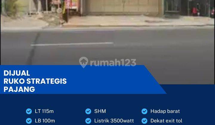 Dijual Ruko Strategis 2 Lantai Luas 115m2 Lokasi Pajang Solo 1