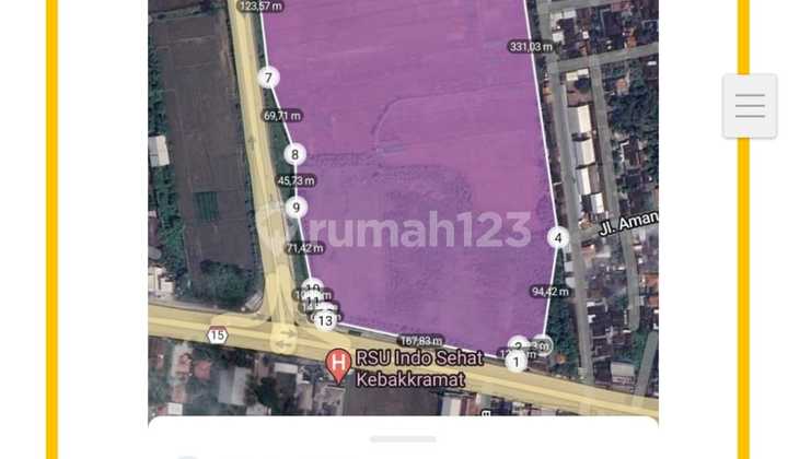 Lahan Industri Lokasi Kebakkramat,Karanganyar Luas 8,6 Ha Lahan Industri Lokasi Kebakkramat,Karanganyar Luas 8,6 Ha