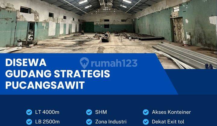 Disewakan Gudang Strategis Luas 4000m2 Lokasi Jebres,surakarta  1