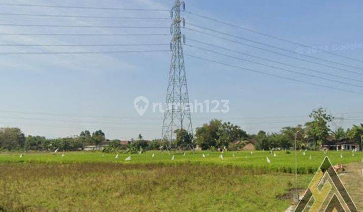 Dijual Lahan Zona Industri,lokasi Delanggu Klaten,luas 1,9 Ha 2