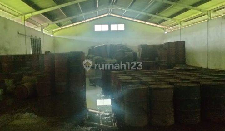 Disewakan Tanah Dan Bangunan Gudang Ada Office Pagar Keliling.. 1