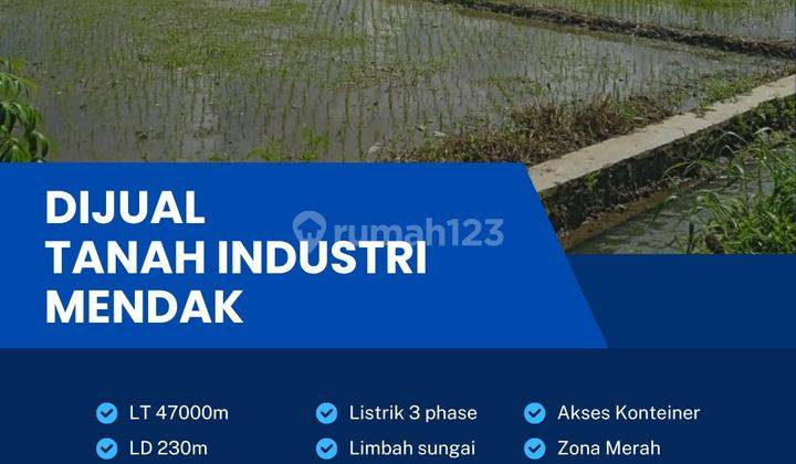 Dijual Tanah Industri Pergudangan 4,7 Hektar Berlimbah Klaten  1