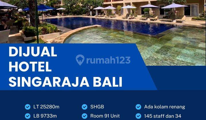 Dijual Hotel The Lovina 2,5 Ha Singaraja di Bali Bu  1