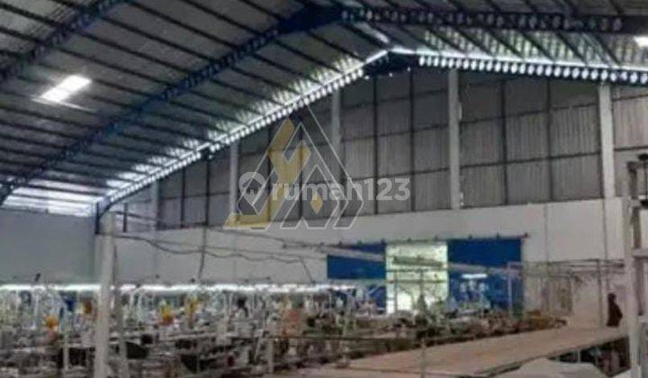 Dijual Take Over Pabrik Garment Aktif 1,3 Ha di Teras,boyolali  2