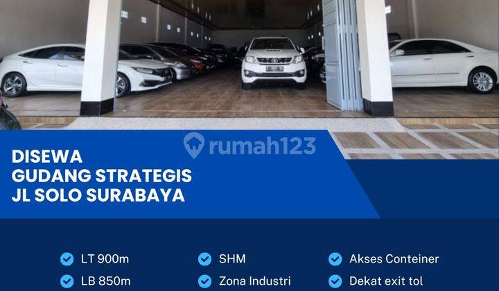 Disewakan Gudang Industri Pergudangan 900m di Sambungmacan,sragen 1