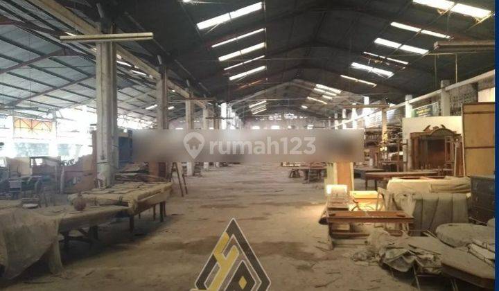 Disewakan Gudang Ex Mebel Industri 4000m2 di Grogol,sukoharjo  2