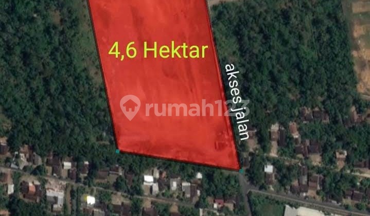 Lahan Zona Industri Lokasi Ampel,Boyolali Luas 4,6 Hektar