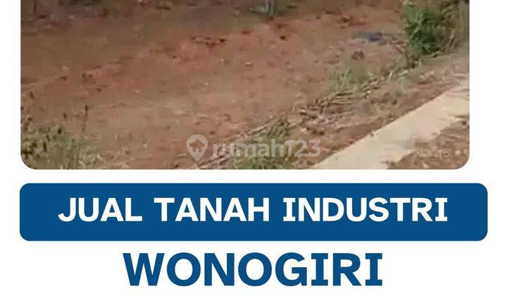 Dijual Lahan Strategis Zona Industri,lokasi Wonogiri,80 Hektar,bu 1